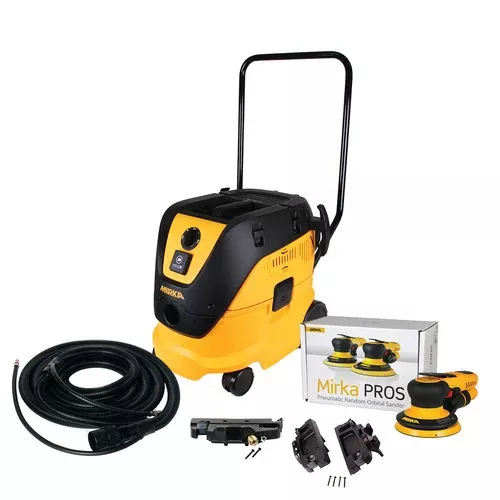 Mirka 5" Dust-Free Handle System Pneumatic 5mm Orbit