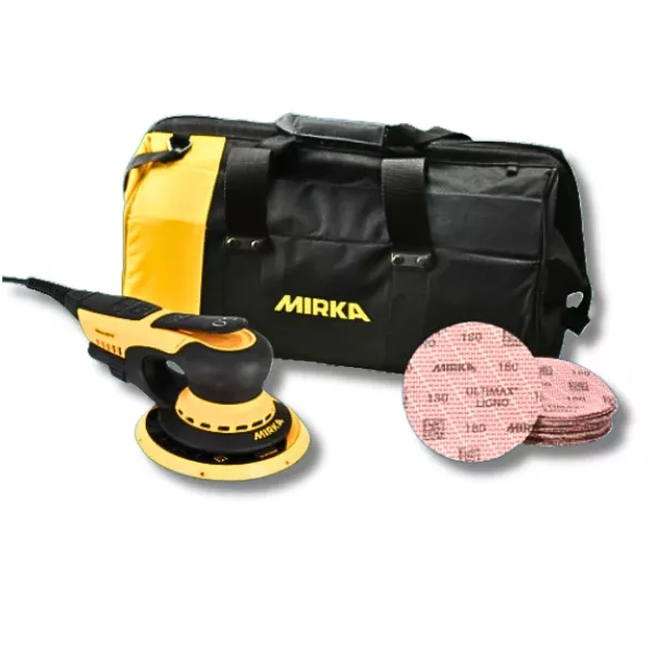 Mirka DEROS 550X 5" Orbital Sander Ligno Toolbag Bundle