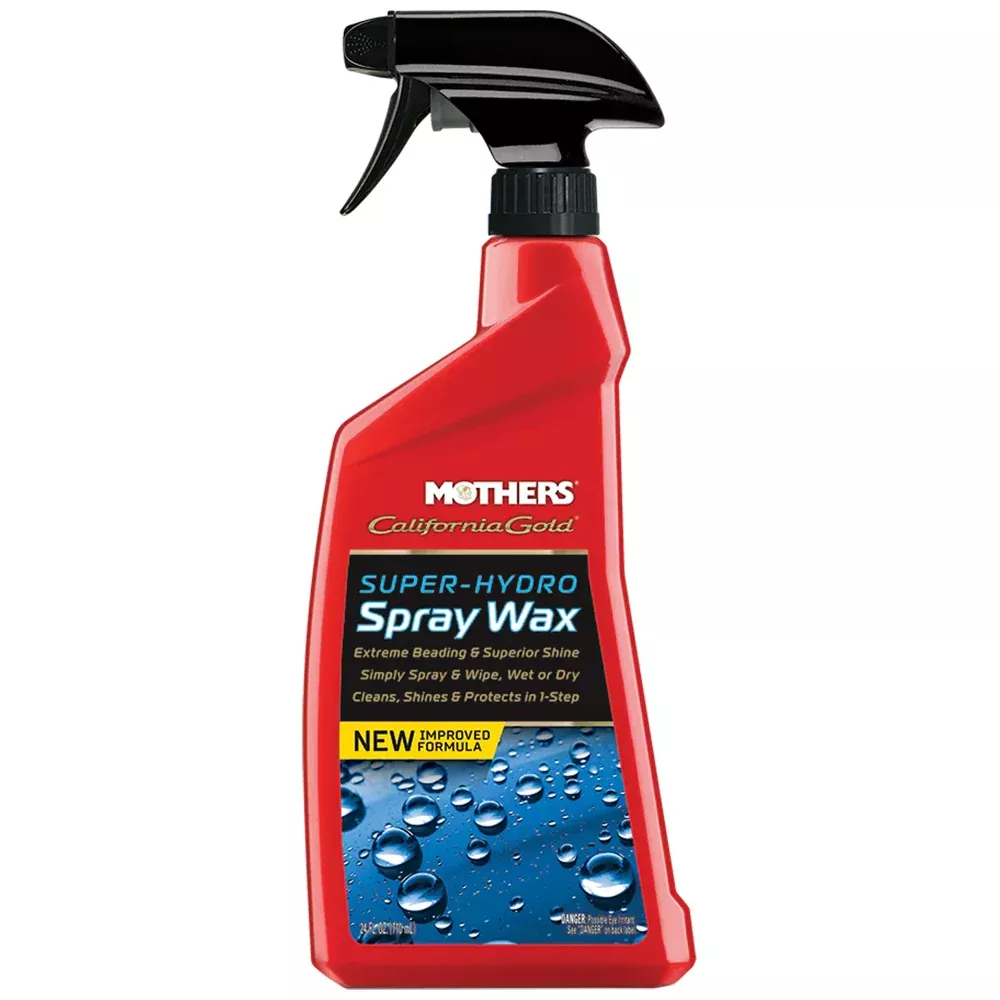 Mothers California Gold Super-Hydro Spray Wax - 24 oz