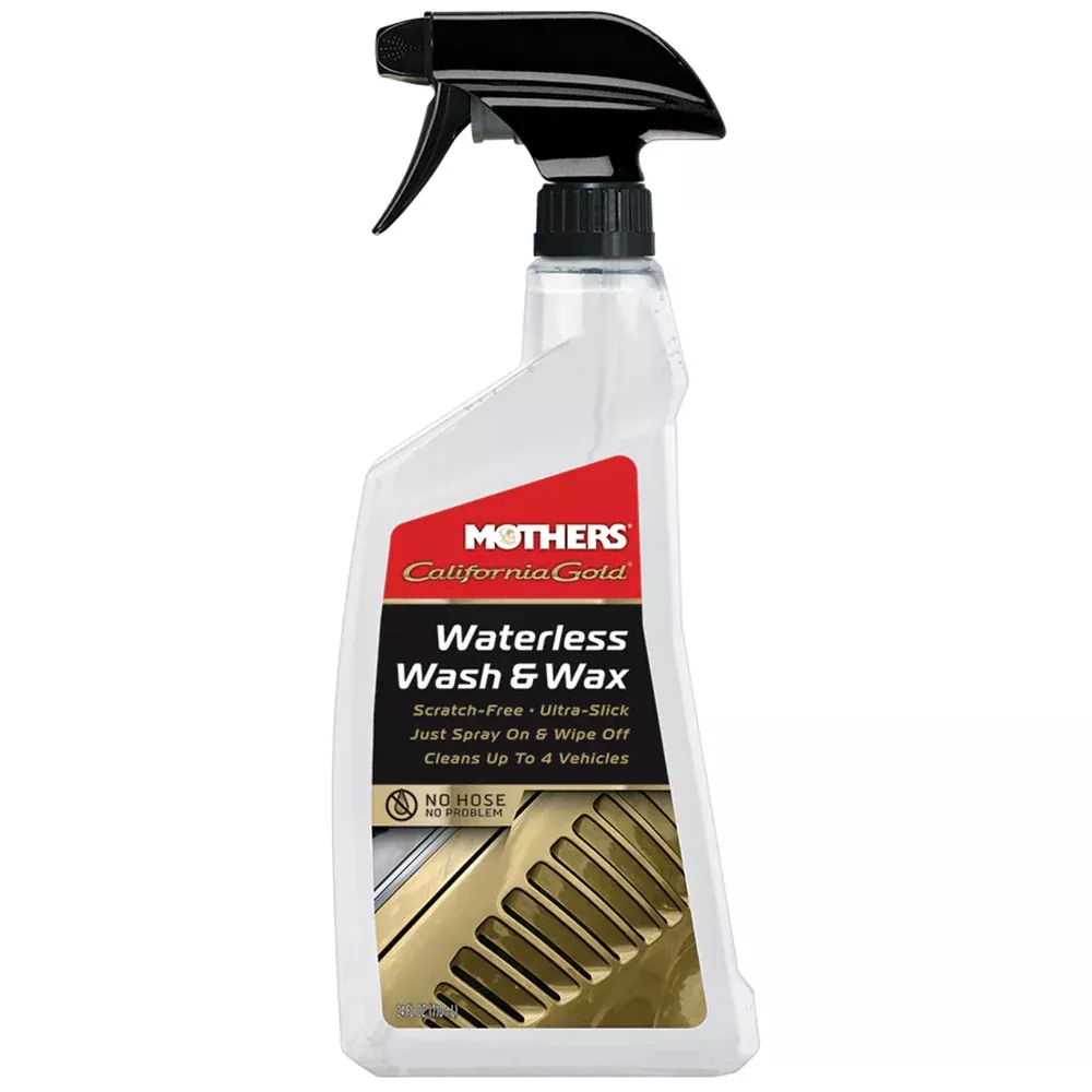 Mothers California Gold Waterless Wash & Wax - 24 oz