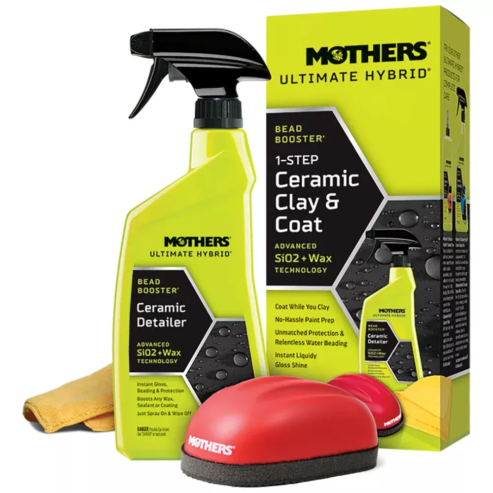 Mothers Ultimate Hybrid 1-Step Ceramic Clay & Coat - 24 oz