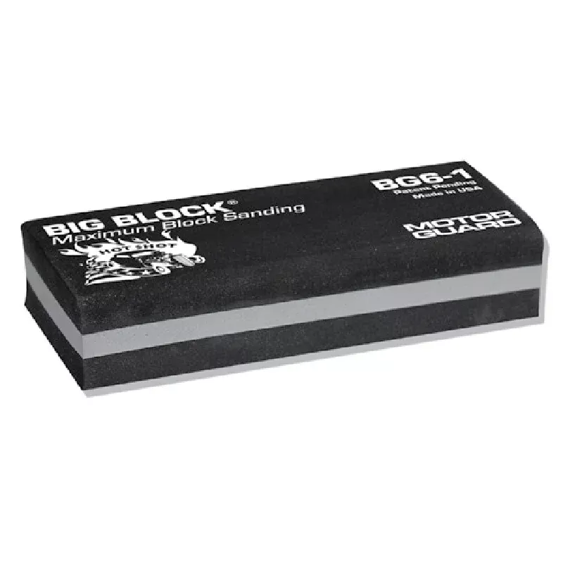 Motor Guard 6.5" Big-Block Sanding Block Flat Surface Hand Block