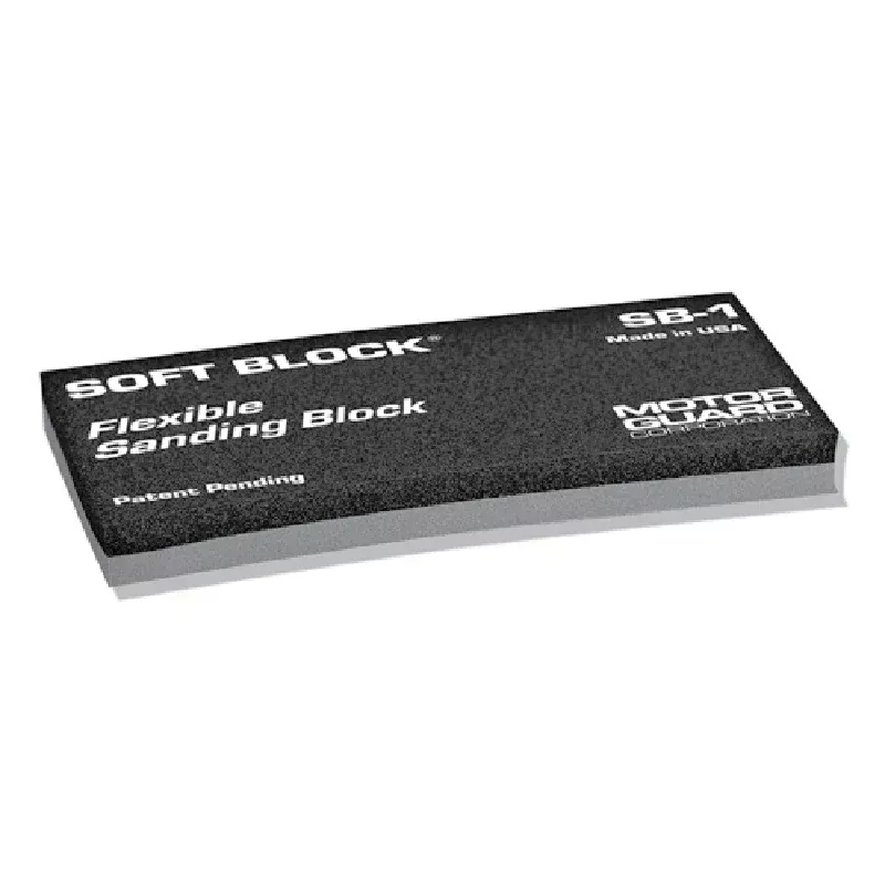 Motor Guard SB-1 Soft Block Flexible Sanding Block Contour Tool
