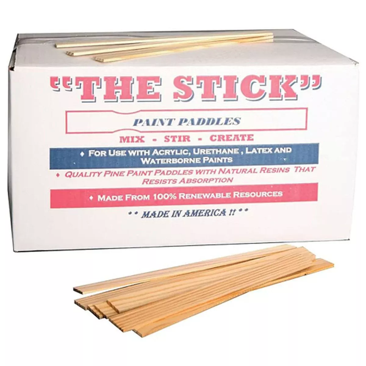 National Oak Products 12" USA WOOD PADDLES