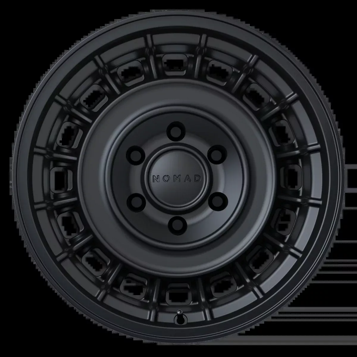 Nomad Wheels 502SB Arvo Satin Black