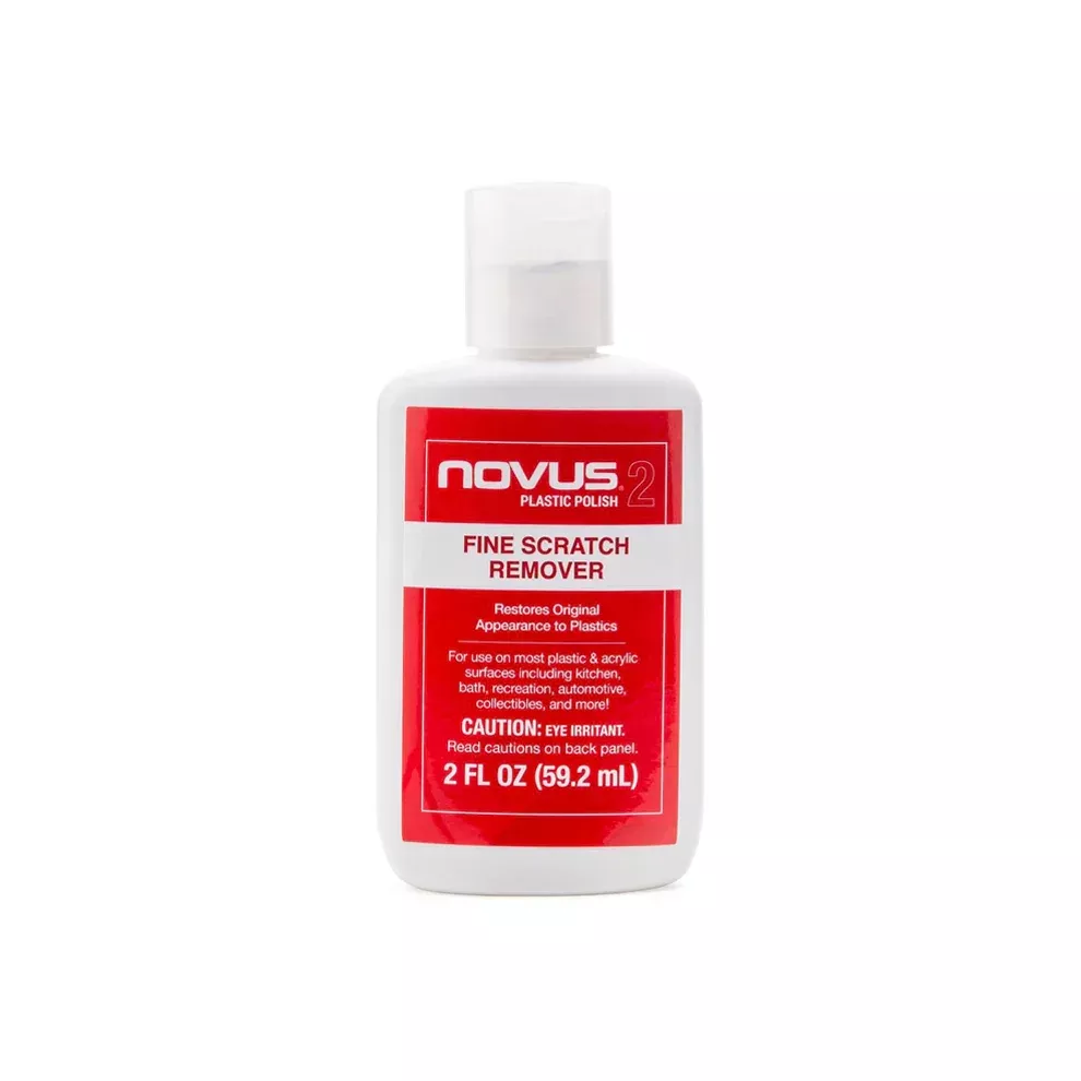 NOVUS Plastic Polish #2 - Fine Scratch Remover - 2 oz