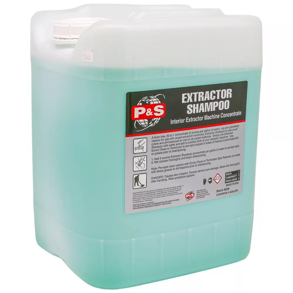 P&S Extractor Shampoo – 5 gal