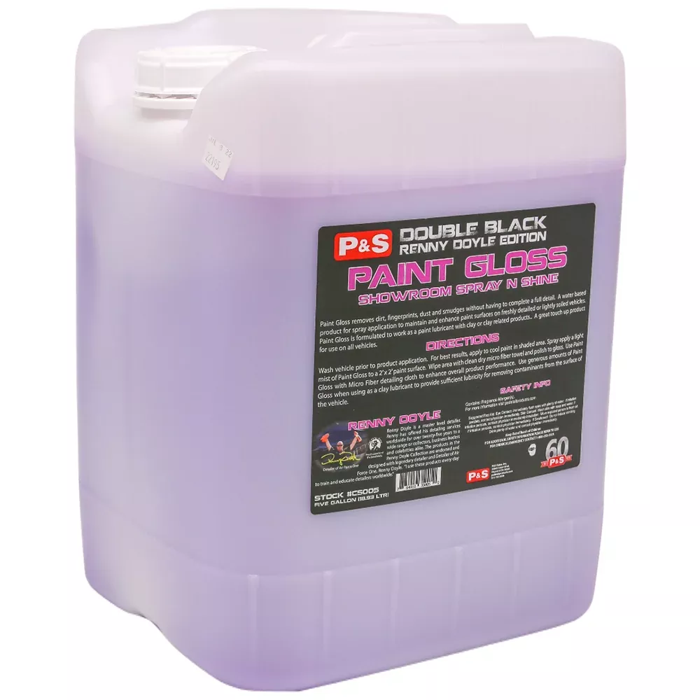 P&S Paint Gloss - Showroom Spray & Shine - 5 gal