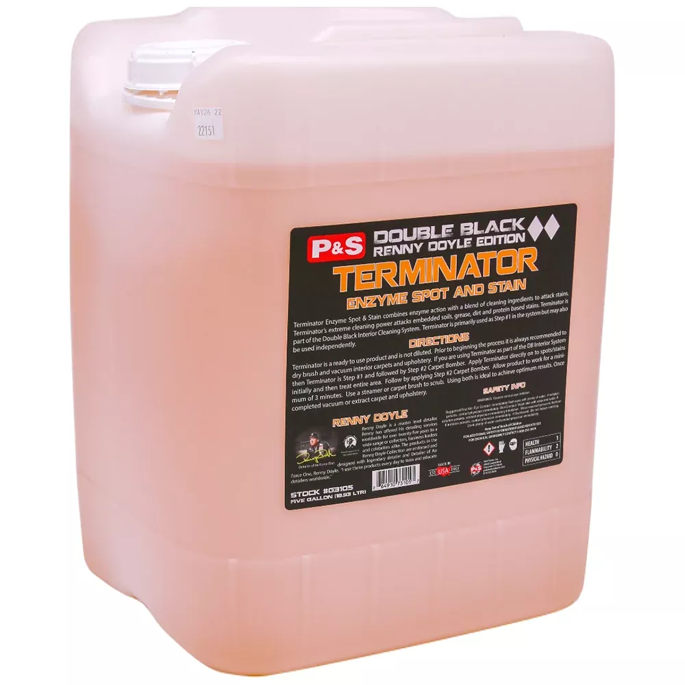 P&S Terminator - Enzyme Spot & Stain Remover - 5 gal