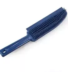 Pet hair rubber brush