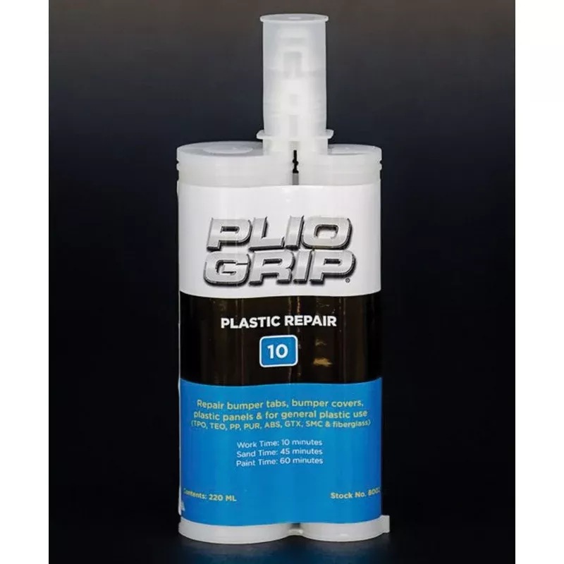 Plio-Grip 8002 Plastic Repair 10 Plastic Repair 220 mL Beige (Part A) / Black (Part B) Cartridge