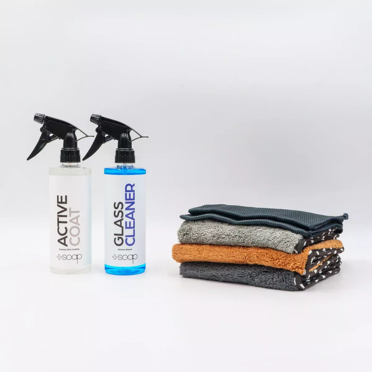 Plus Soap Clarity Glass Cleaner and Sealant Combo