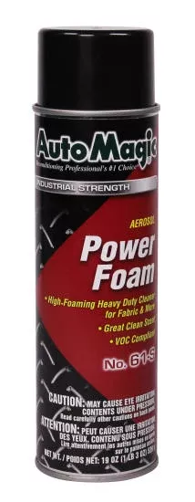 Power Foam™ Multi-Purpose Foaming Cleaner – Fabric, Carpet, Vinyl, Plastic & Chrome Cleaner