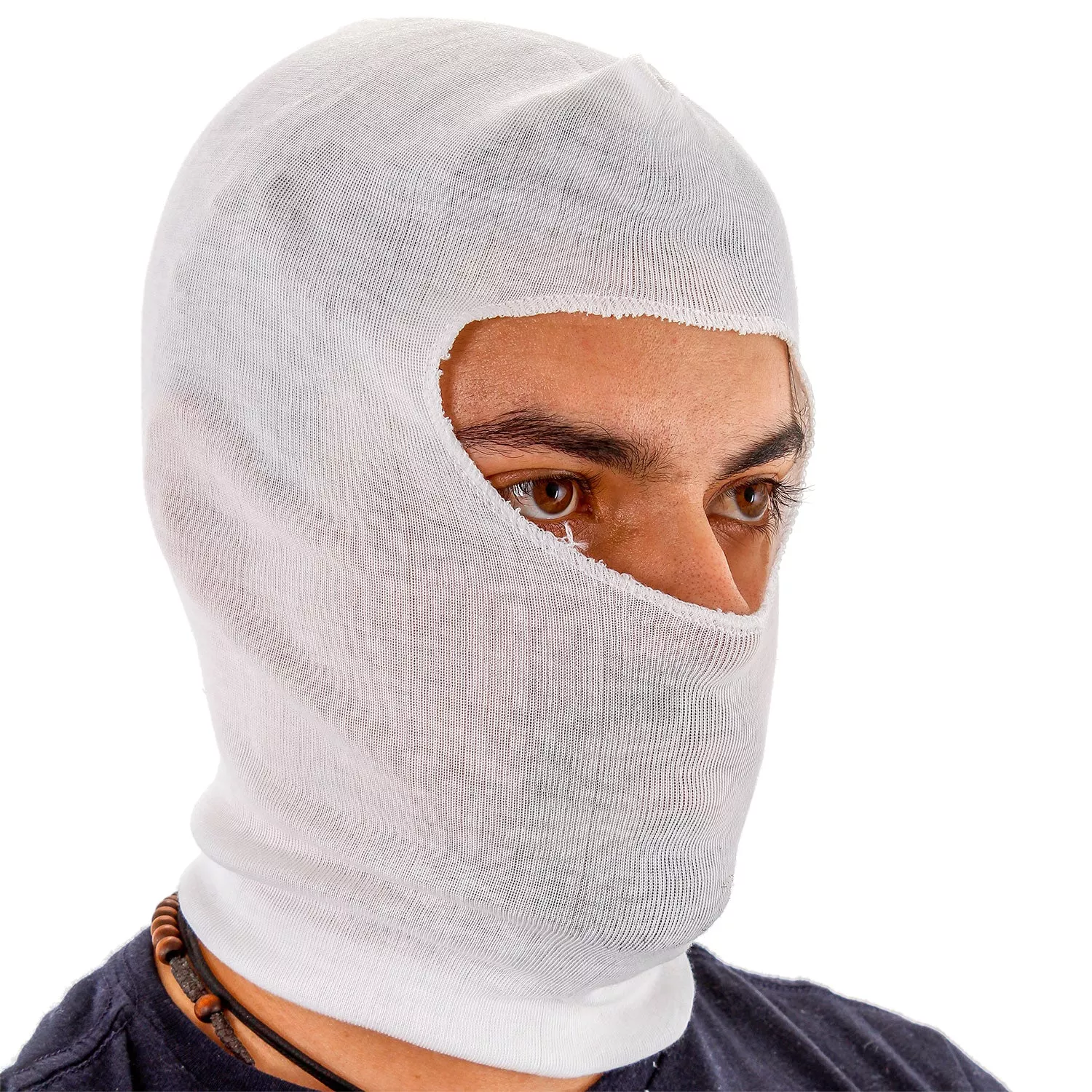 Premium Painter's Head Sock (10 Pack) - Soft Stretch Cotton Hood Mask for Spray Painting, Sanding & Dust Protection - One Size Fits All