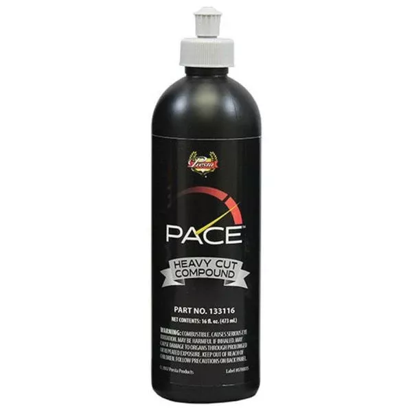 Presta PACE Heavy Cut Compound 133132 32 oz Gray Bottle