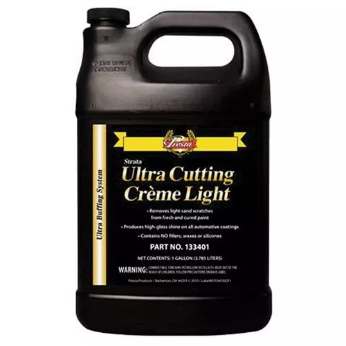 Presta Products Presta Strata 133401 Ultra Cutting Creme Light Compound, 1 gal Can, White