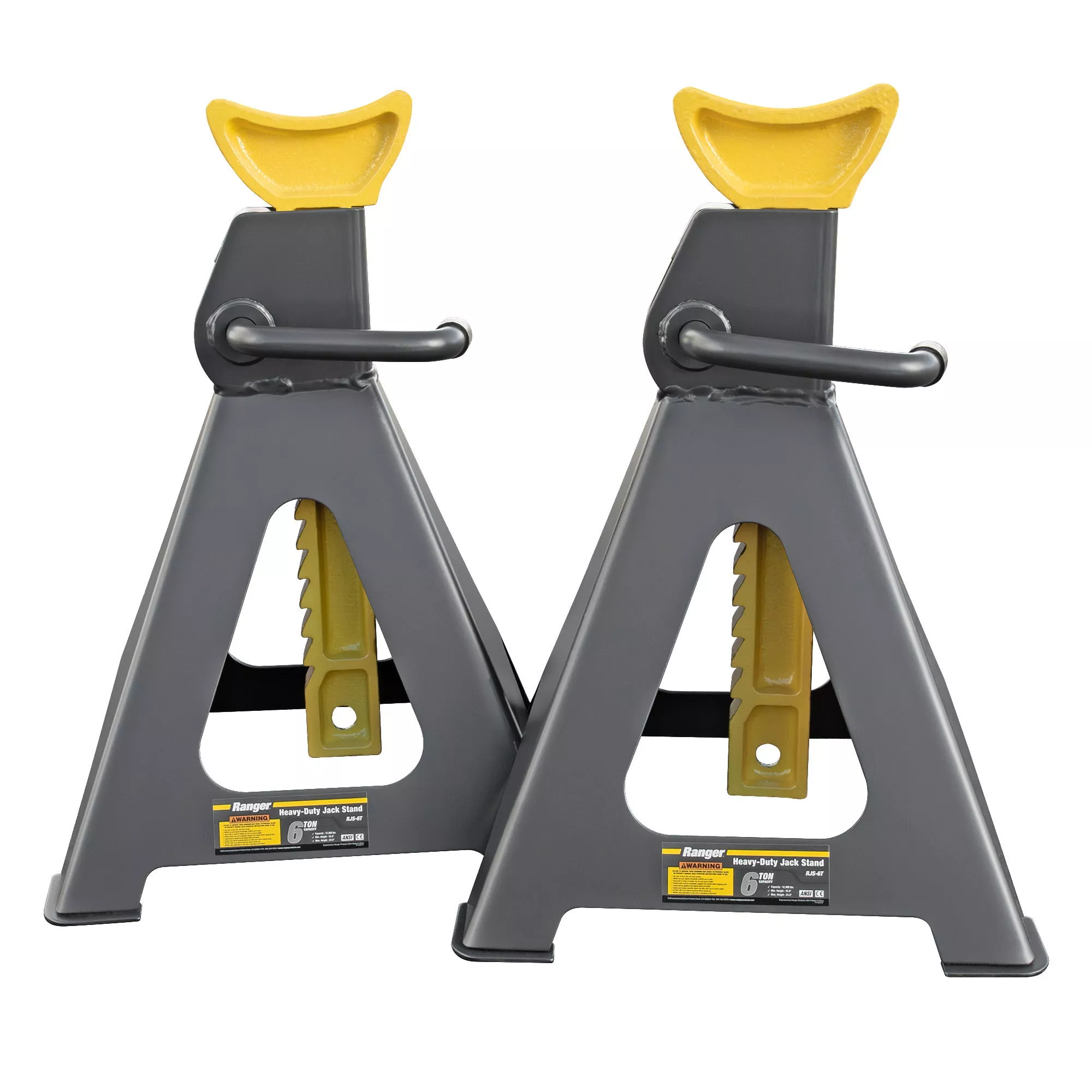 RANGER RJS-6T - 12000lb Capacity Jack Stands