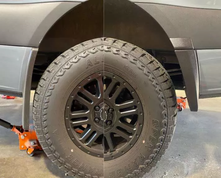 Rear Mondo Mudguards for Sprinter 2019-Current