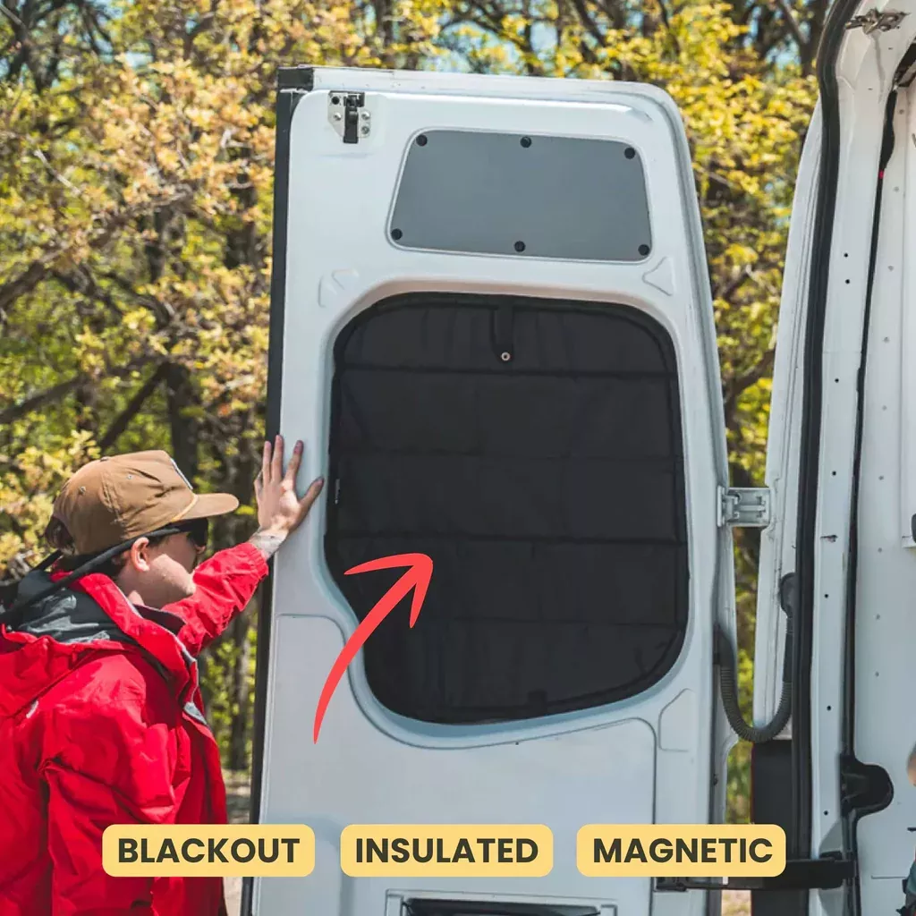 Rear Window Cover Set for Sprinter 2007-Current