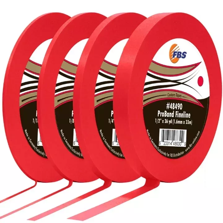 Red ProBand Fineline La Rouge Precision Automotive Masking Tape