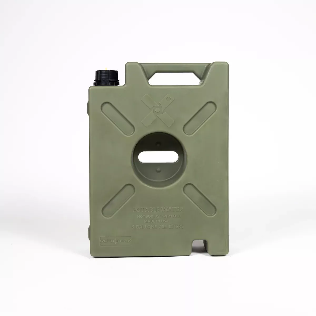 Rotopax 5 Gallon Water OD Green