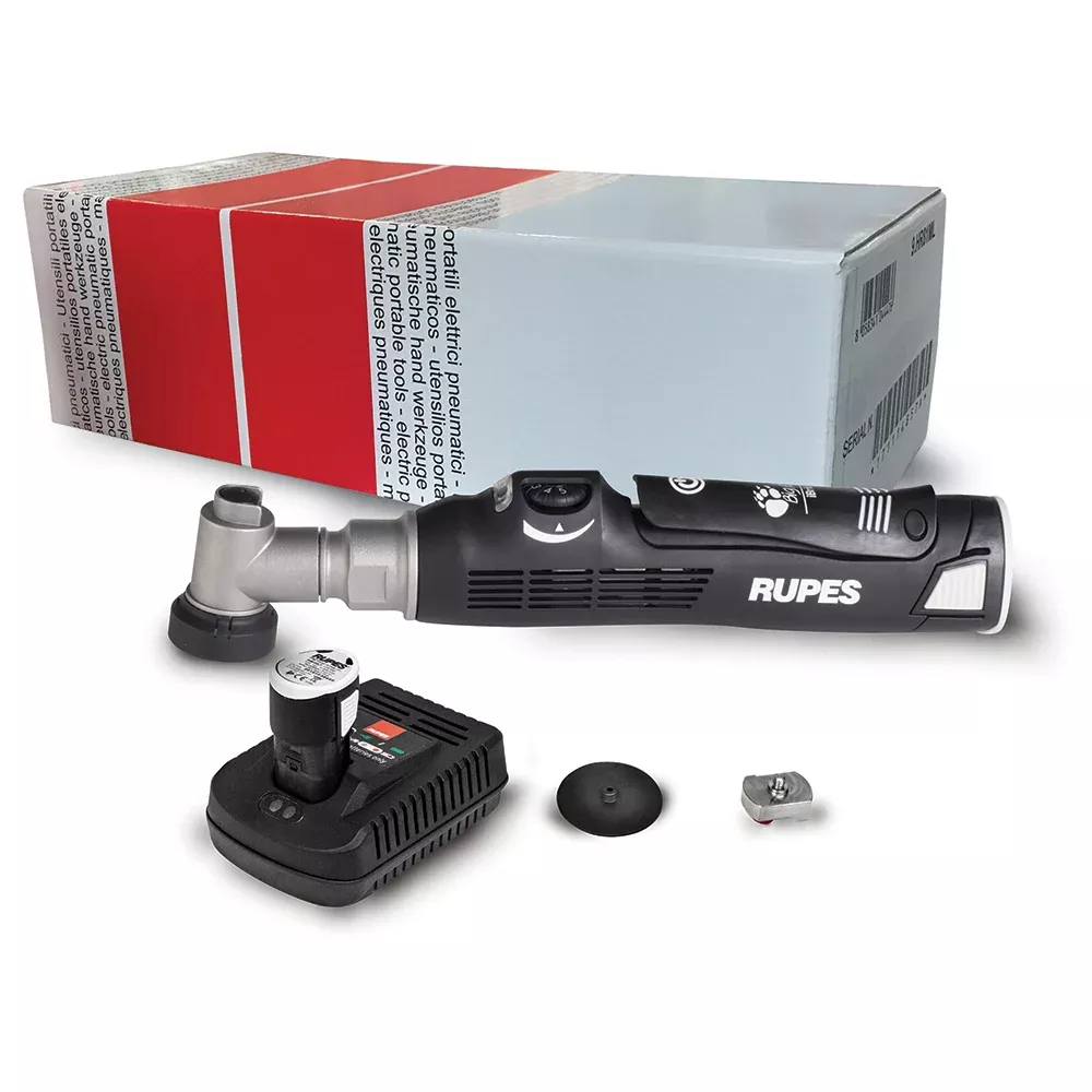RUPES Bigfoot iBrid Nano Cordless Polisher HR81M - Short Neck - STB Kit