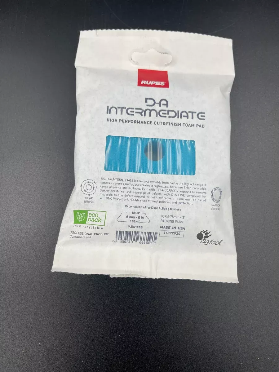 RUPES D-A Intermediate Foam Pad 3' Lite Blue