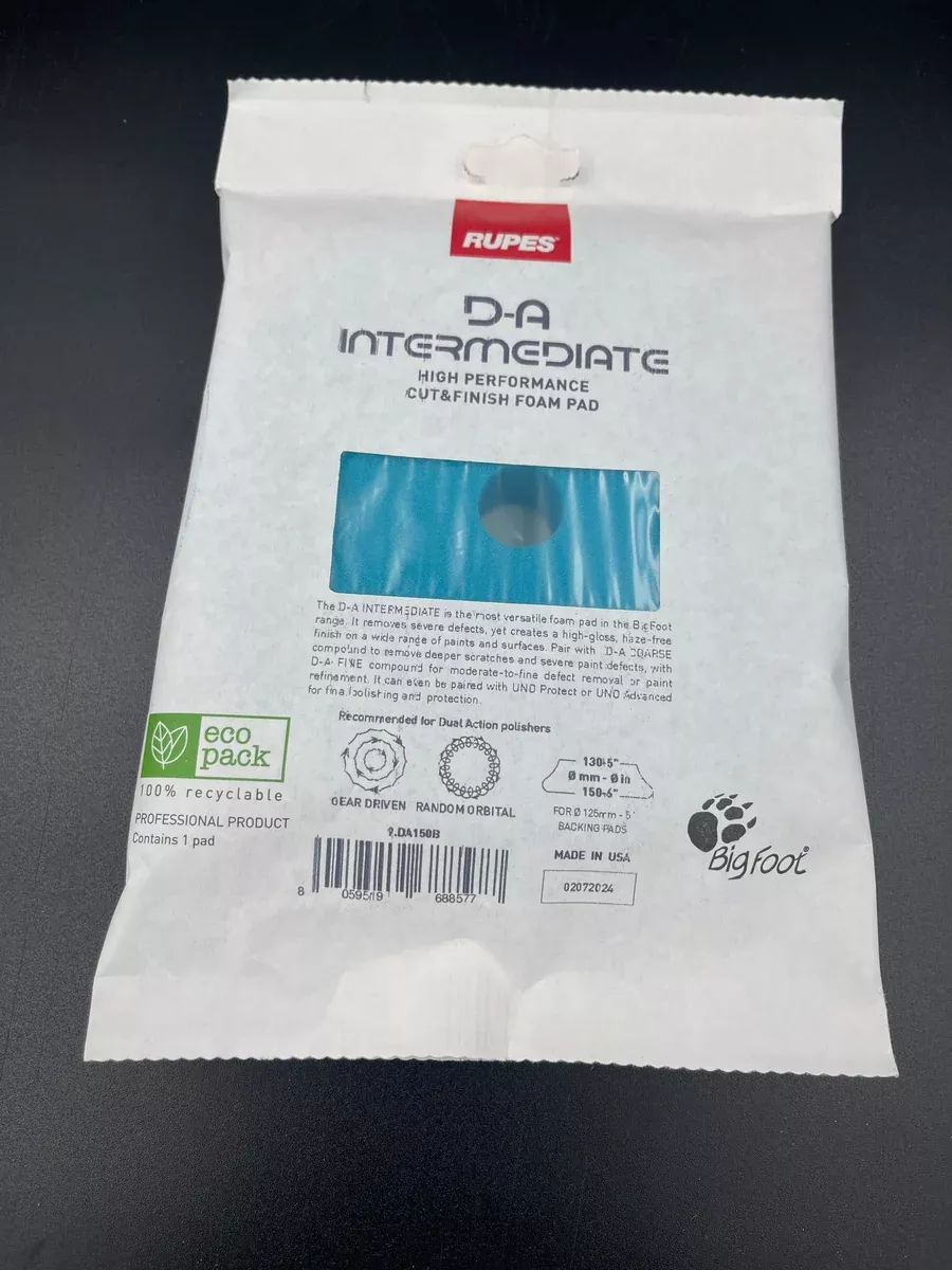 RUPES D-A Intermediate Foam Pad 5' Lite Blue