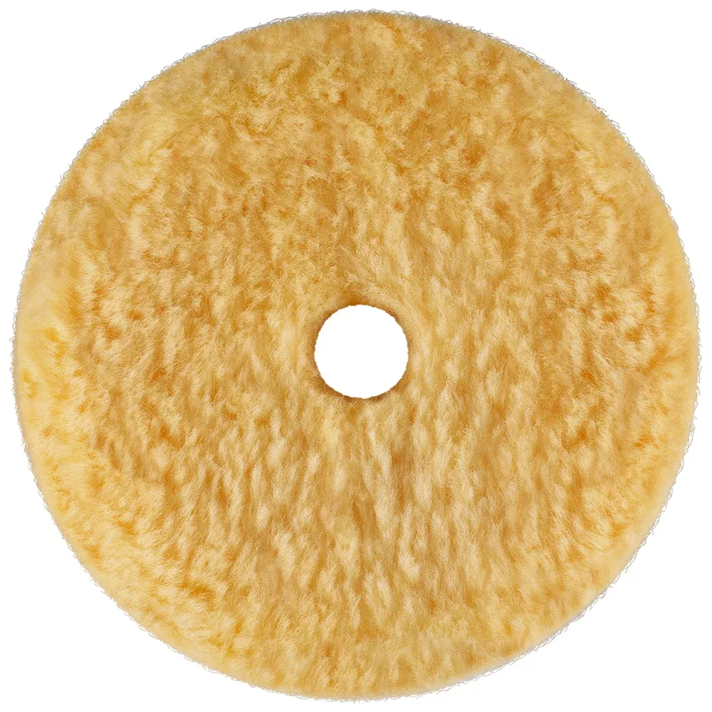RUPES D-A Medium Wool Polishing Pad - 5 inch - Yellow