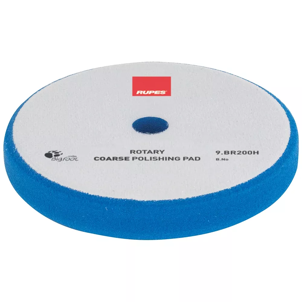 RUPES Rotary Coarse Foam Polishing Pad - 7 inch - Blue
