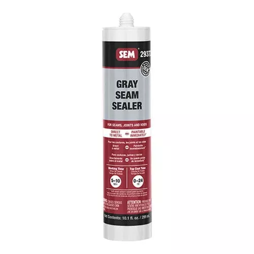 SEM 29372 1-Component Seam Sealer Gray 10.1 oz Tube for Interior/Exterior Joints