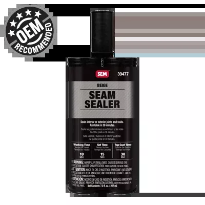 SEM-39477 BEIGE SEAM SEALER - 7 OZ