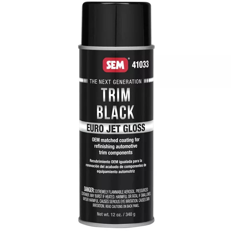 SEM-41033 EURO JET TRIM BLACK GLOSS