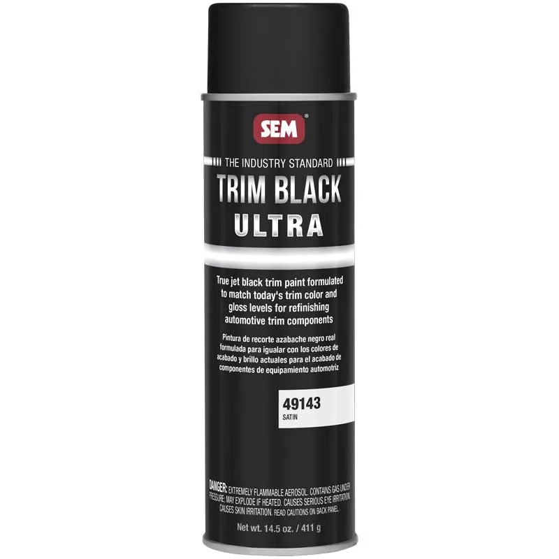 SEM-49143TRIM BLACK ULTRA SATIN