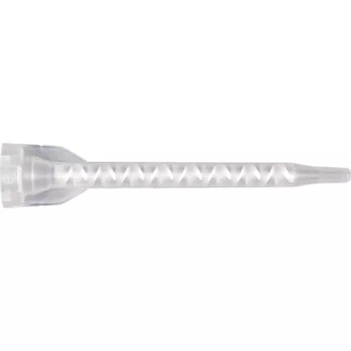 SEM 70020 Turbo Static Mixer 3-3/4 in 1.7 oz Nozzle, 6 Pack, Clear Plastic