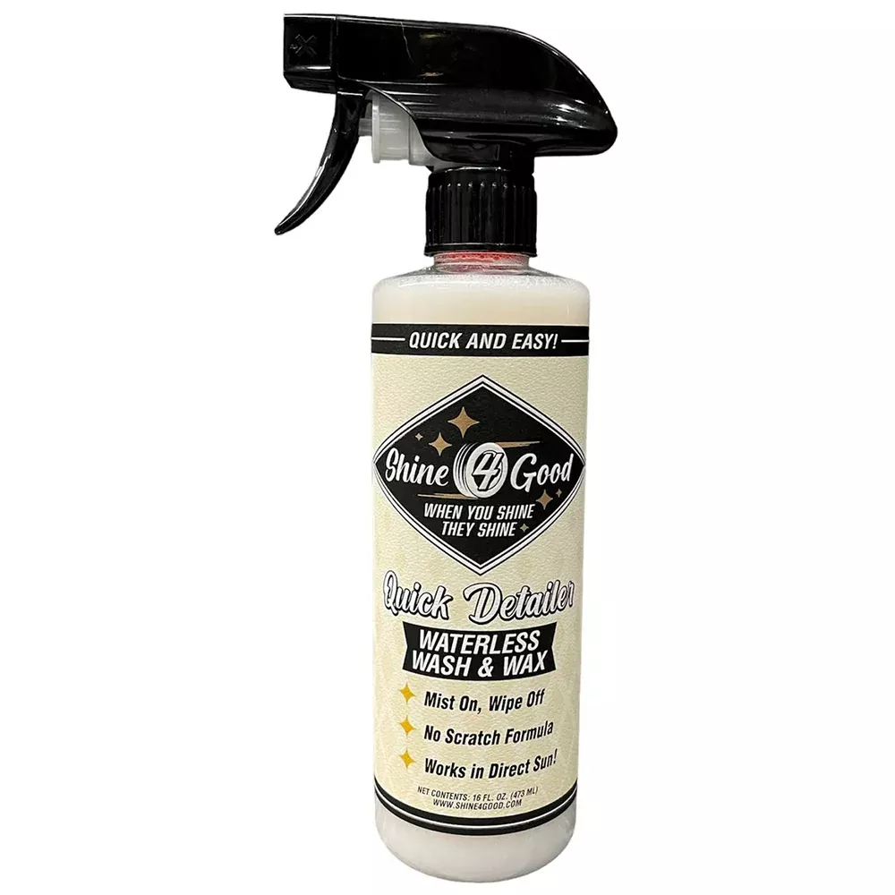 Shine 4 Good Quick Detailer Waterless Wash & Wax - 16 oz