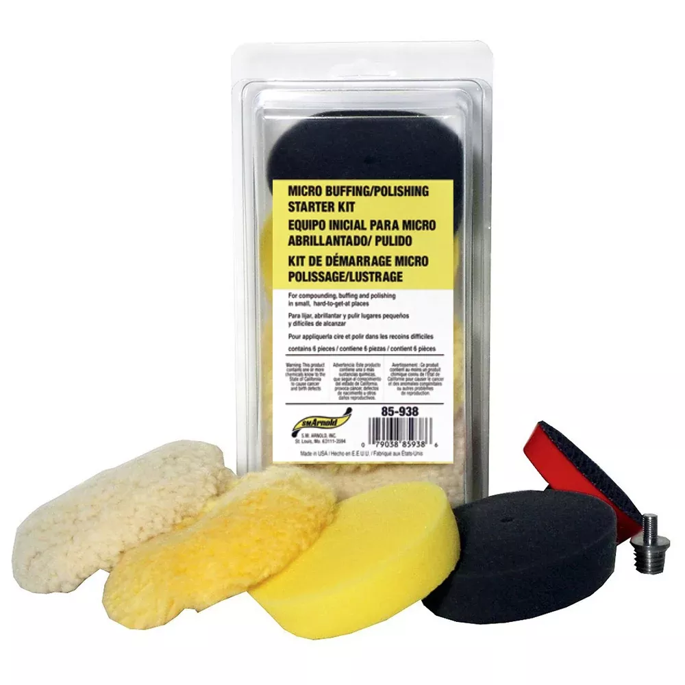 SM Arnold 3" Micro Rotary Buffing/Polishing Kit
