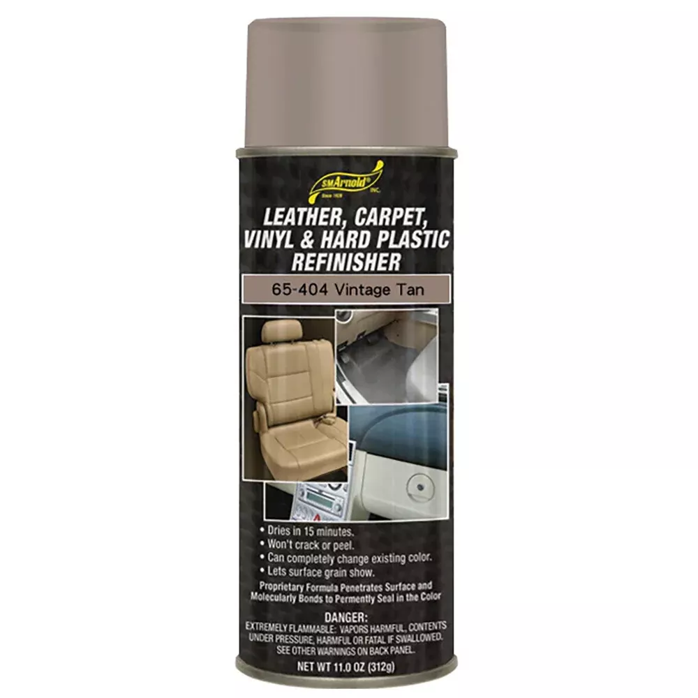 SM Arnold Leather, Vinyl & Hard Plastic Refinisher - Vintage Tan