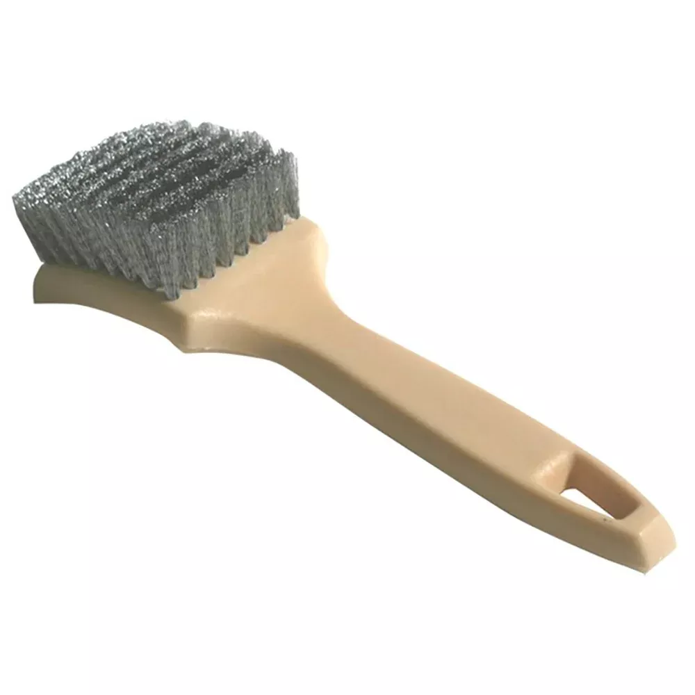 SM Arnold Professional Whitewall/Sidewall Tire Brush - Steel Wire Bristles