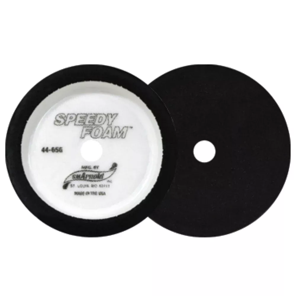 SM Arnold Speedy Foam Polishing Pad - 7 inch - Black