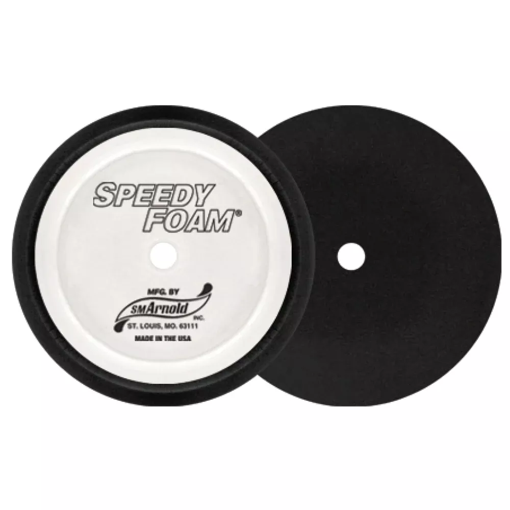 SM Arnold Speedy Foam Polishing Pad - 9 inch - Black