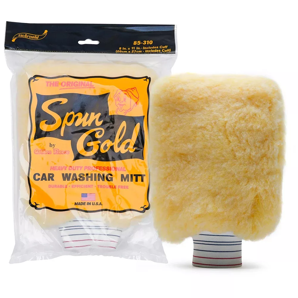 SM Arnold Spun Gold Wash Mitt (Includes Cuff)