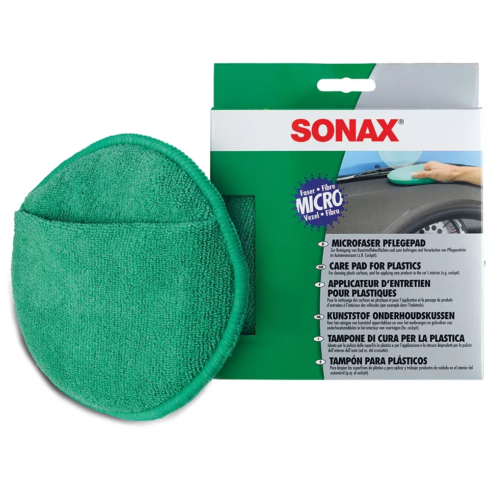 Sonax Care Pad for Plastics - Interior Applicator Pad