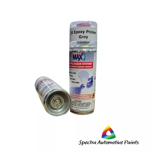 SprayMax 2K Epoxy Primer Grey, Touch Up Spray Aerosol