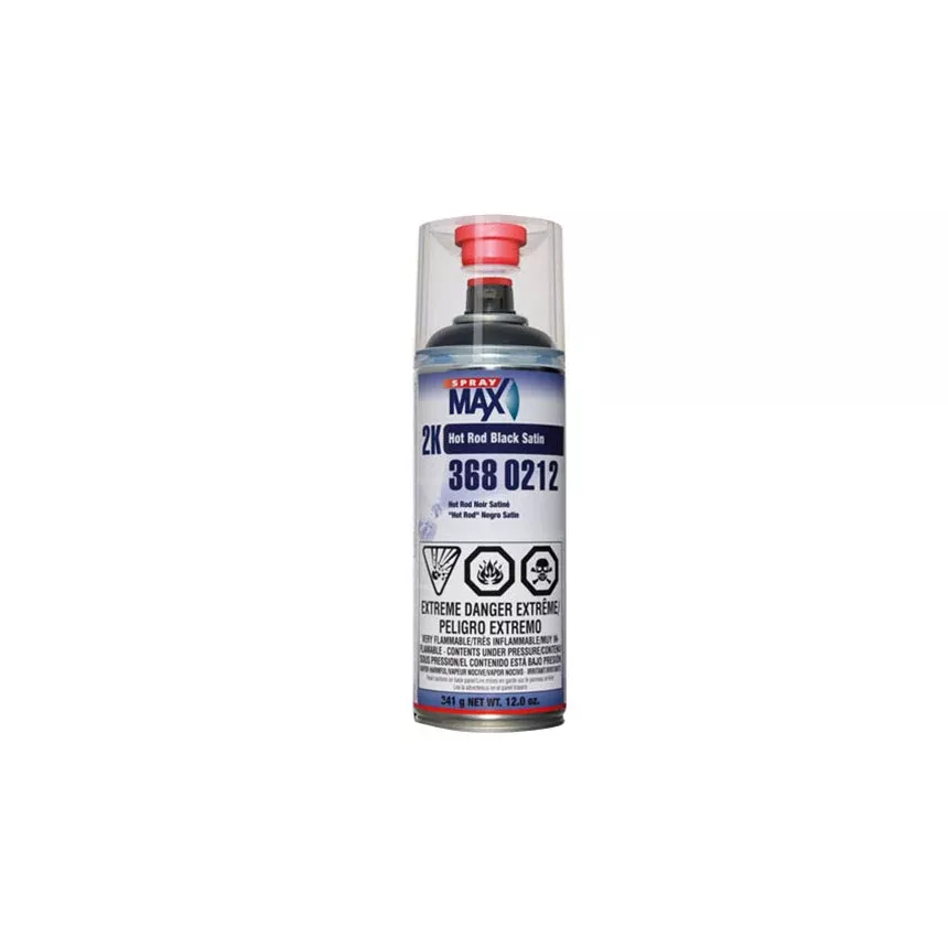 SprayMAX - Hot Rod Black 2K Aerosol Paint