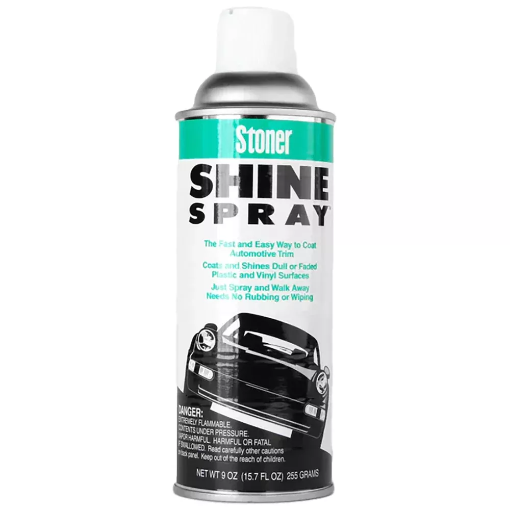 Stoner Shine Spray A550 - Coating for Plastic & Vinyl Surfaces - 9 oz
