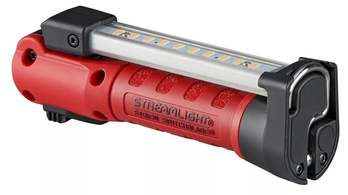Streamlight Strion Switchblade LED USB Rechargeable Bar Flashlight Red 74850