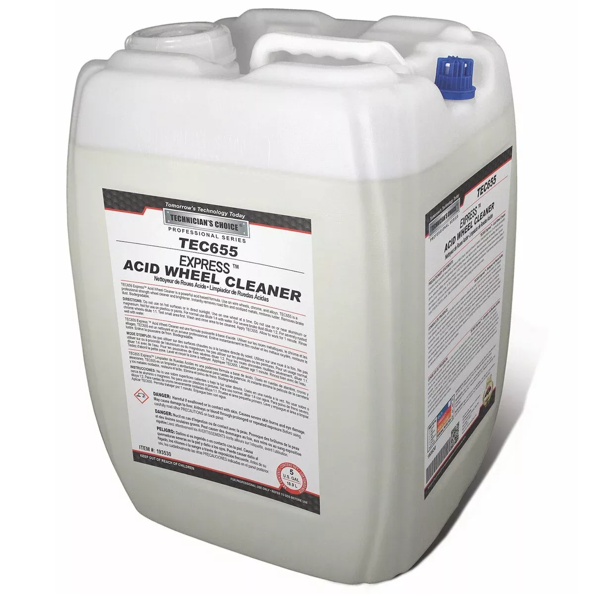 TEC655-5 EXPRESS ACID WHEEL CLEANER 5G