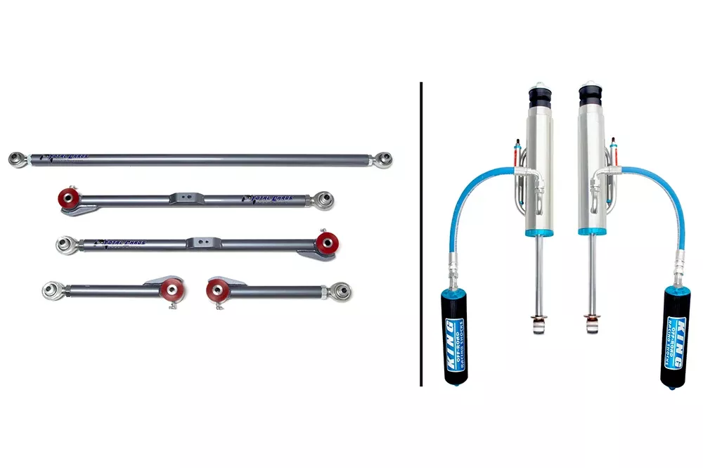 Total Chaos Rear Links W/ King 3.0" Bypass Shocks For 4Runner (2010-2024)