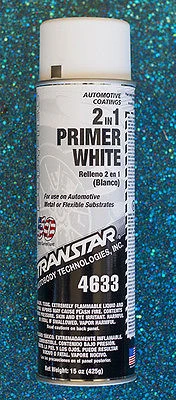 TRANSTAR 4633 2 in 1 Primer White Oxide 15 oz aerosol